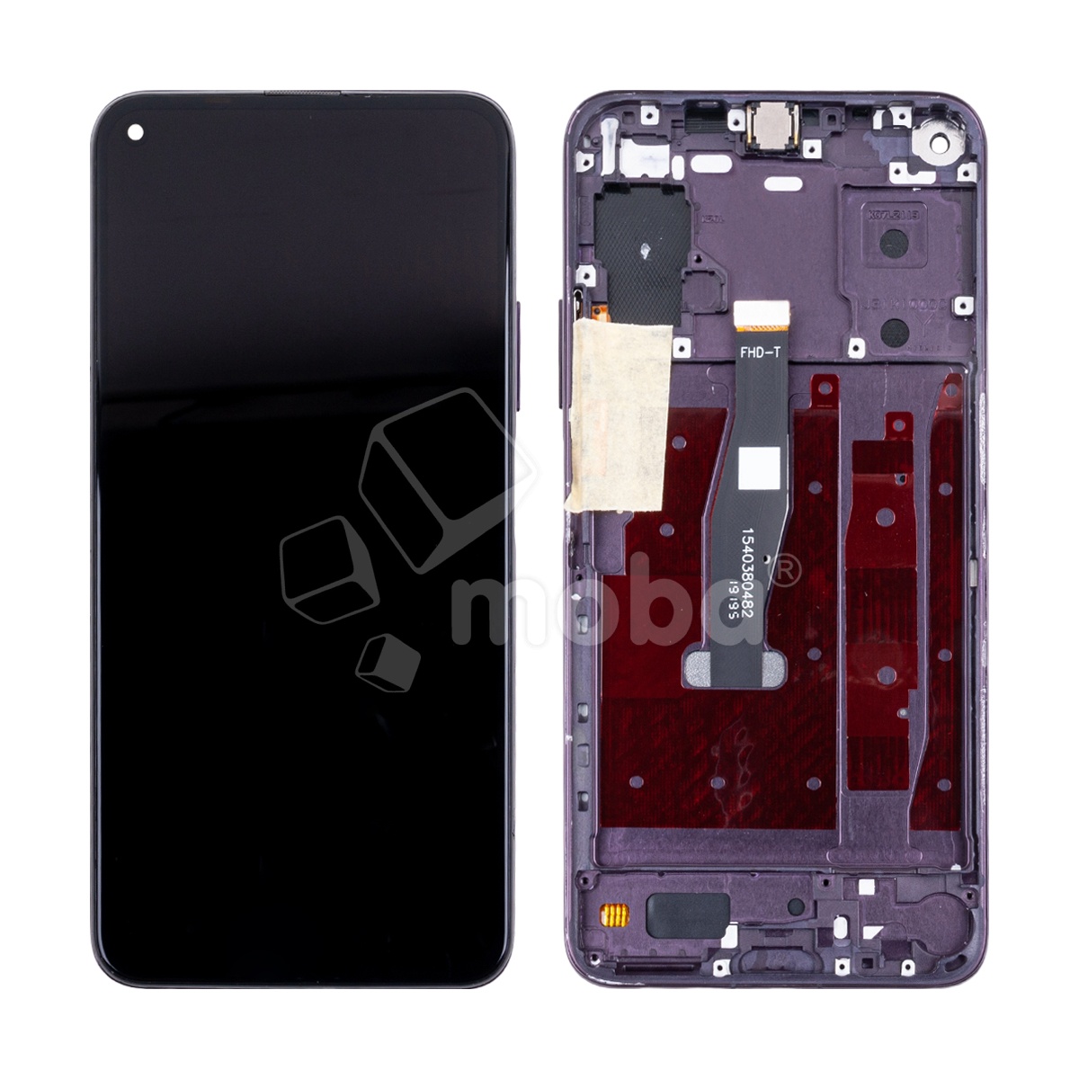 Дисплей для Huawei Honor 20 Pro (YAL-L41) модуль с рамкой Фиолетовый - OR (Full HD, 300 Кд/м², 60 Гц)