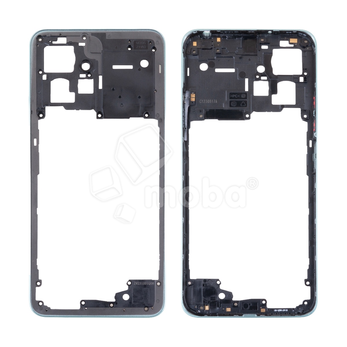Средняя часть для Xiaomi Redmi Note 12 4G (23021RAA2Y/23021RAAEG/23027RAD4I/23028RA60L) Зеленый