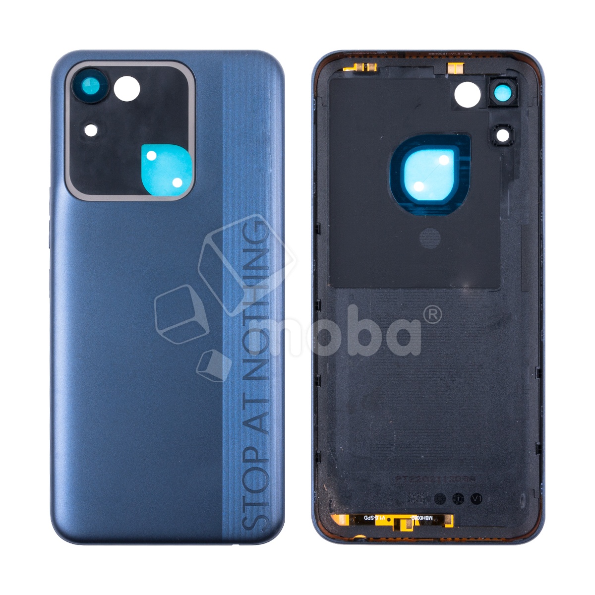 Задняя крышка для Tecno Spark 8C (KG5n) Черный
