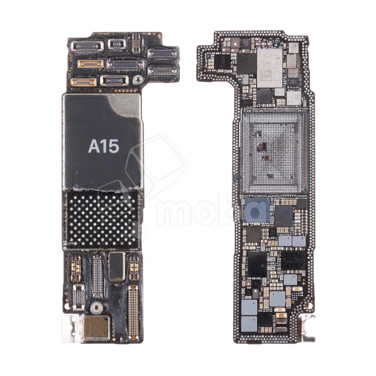 Материнская плата для iPhone 13 mini (A2630) Sim+E-Sim без микросхем (Верхняя часть)