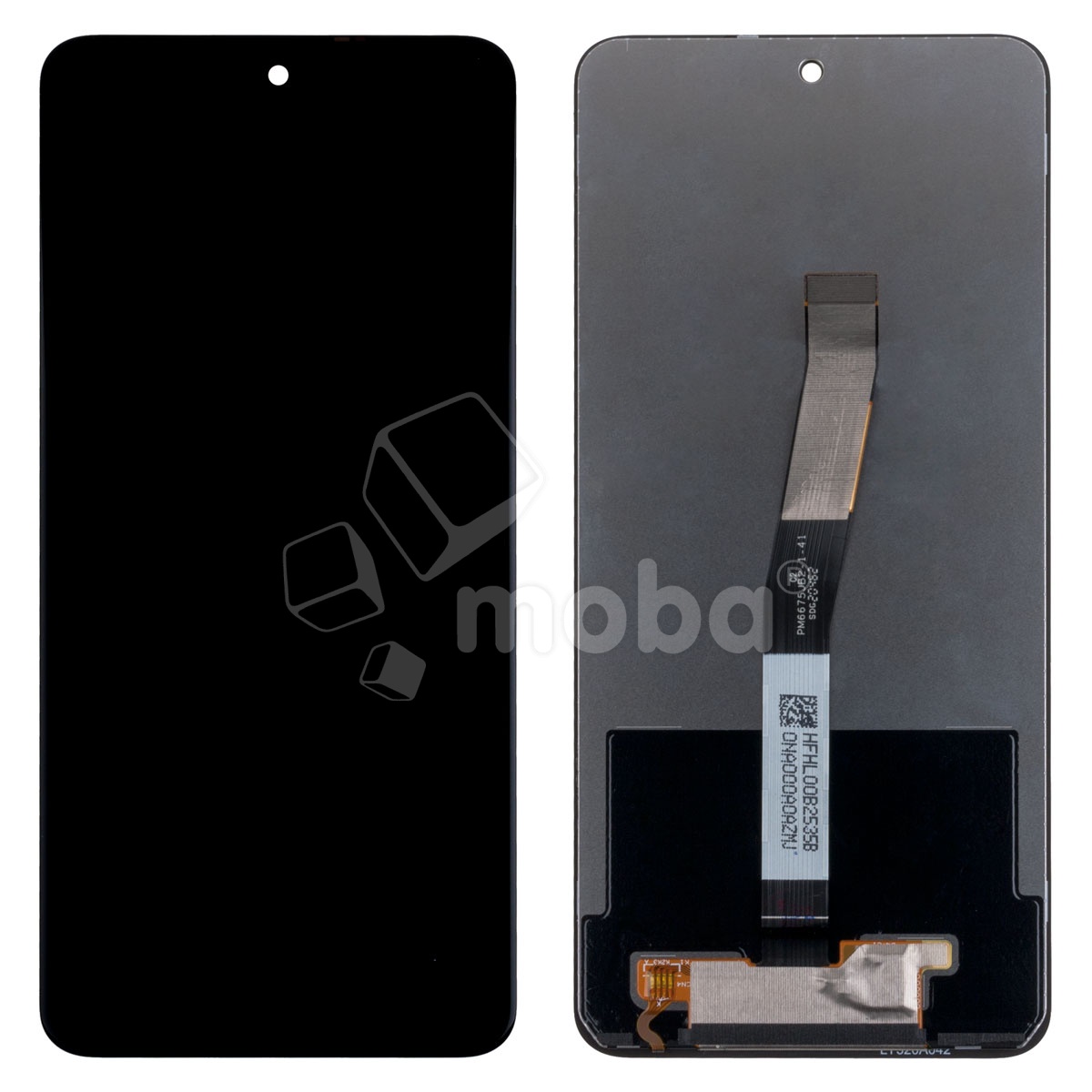 Дисплей для Xiaomi Redmi Note 9S/9 Pro (M2003J6A1G/M2003J6B2G) в сборе с тачскрином Черный - OR (HD+, 300 Кд/м², 60 Гц)