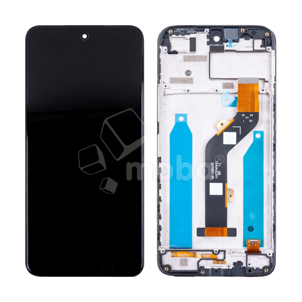 Дисплей для Infinix Hot 12 Play (X6816D) модуль с рамкой Черный - OR (HD+, 300 Кд/м², 90 Гц)