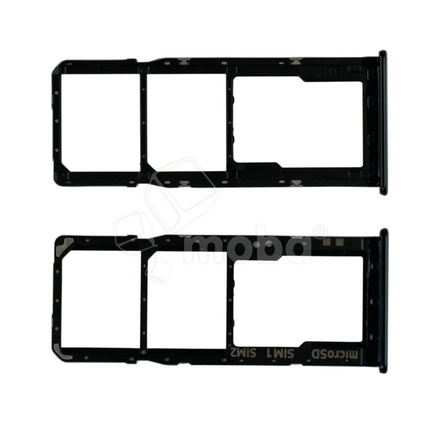 Держатель SIM для Samsung Galaxy A30s (A307F) Черный