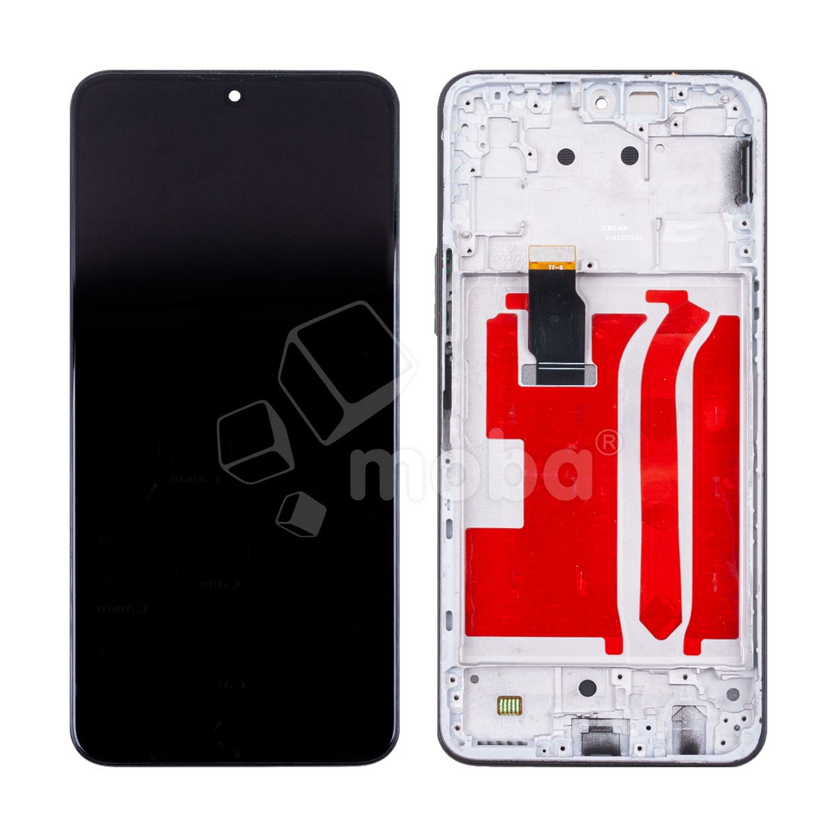 Дисплей для Huawei Honor X8 4G (TFY-LX1) модуль с рамкой Черный - OR (HD+, 300 Кд/м², 90 Гц)