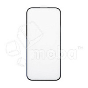 Защитное стекло "Оптима" для iPhone 16 Черный (Закалённое, полное покрытие)