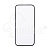 Защитное стекло "Оптима" для iPhone 15 Черный (Закалённое, полное покрытие)