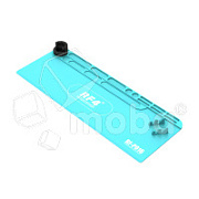 Коврик RF4 RF-PO16 для пайки (800*300 мм, силикон, магнитный, термостойкий, с ячейками)