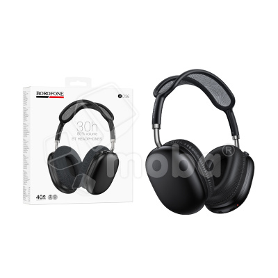 Беспроводные наушники Bluetooth Borofone BO36 (накладные) Черный