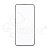 Защитное стекло с сеткой динамика для iPhone 15 Plus Черный