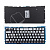 Подсветка клавиатуры для ноутбука MacBook Pro 15" A1398 (2012-2015, Г-образный Enter RU) Черный