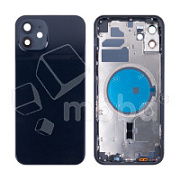 Корпус для iPhone 12 (A2403) (1 Sim) Черный - Премиум